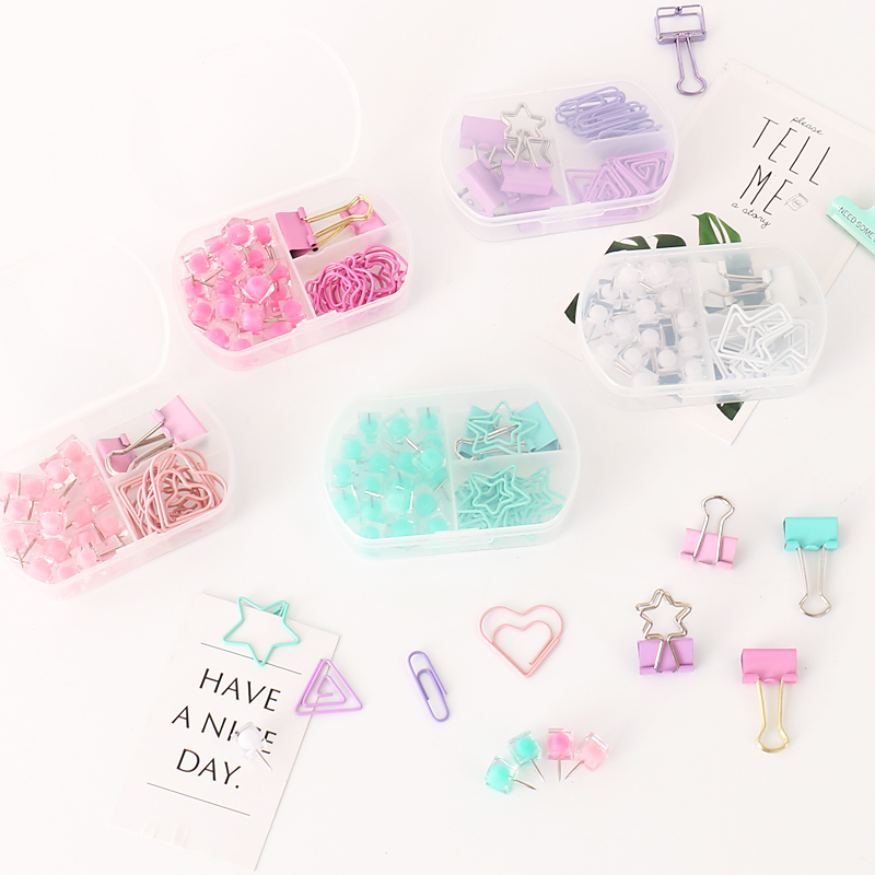 Binder Clip Assorted - TUTU coloful clip Legante clip di