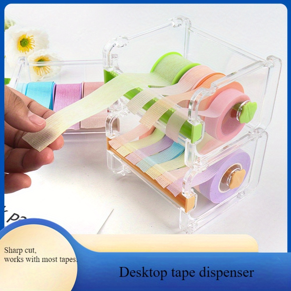 Washi Tape Set - Dispenser di Nastro Adesivo Multiuso Portatile