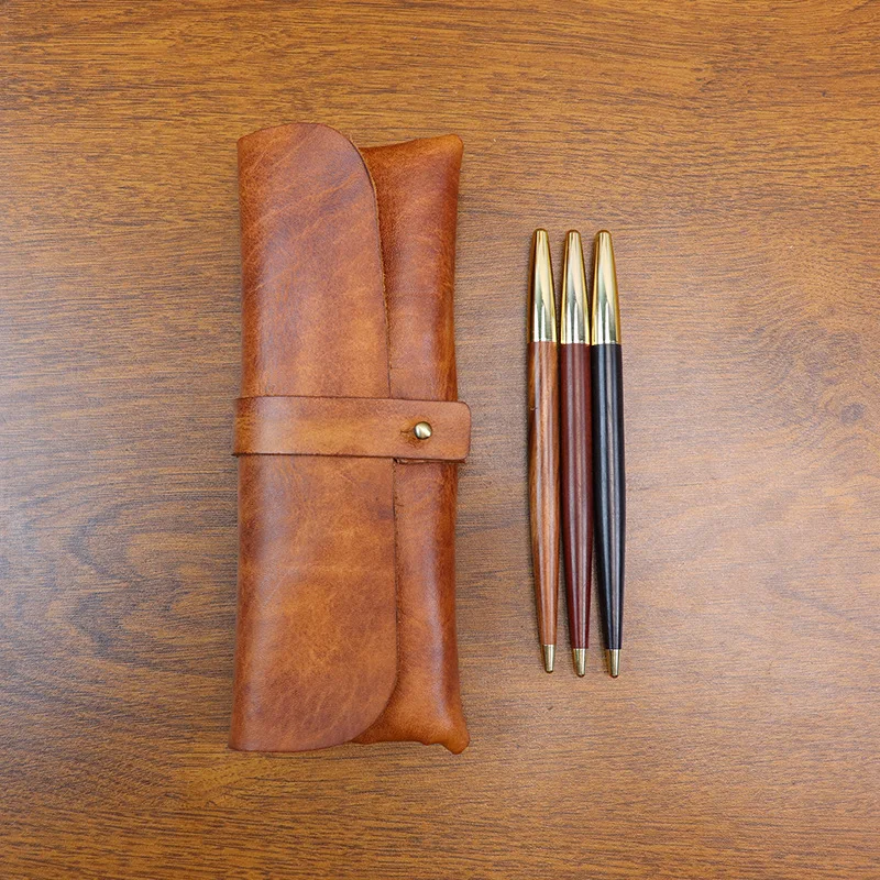 Astuccio in pelle conciata sti - Tan Stationery & Office Supply recensione e prezzo