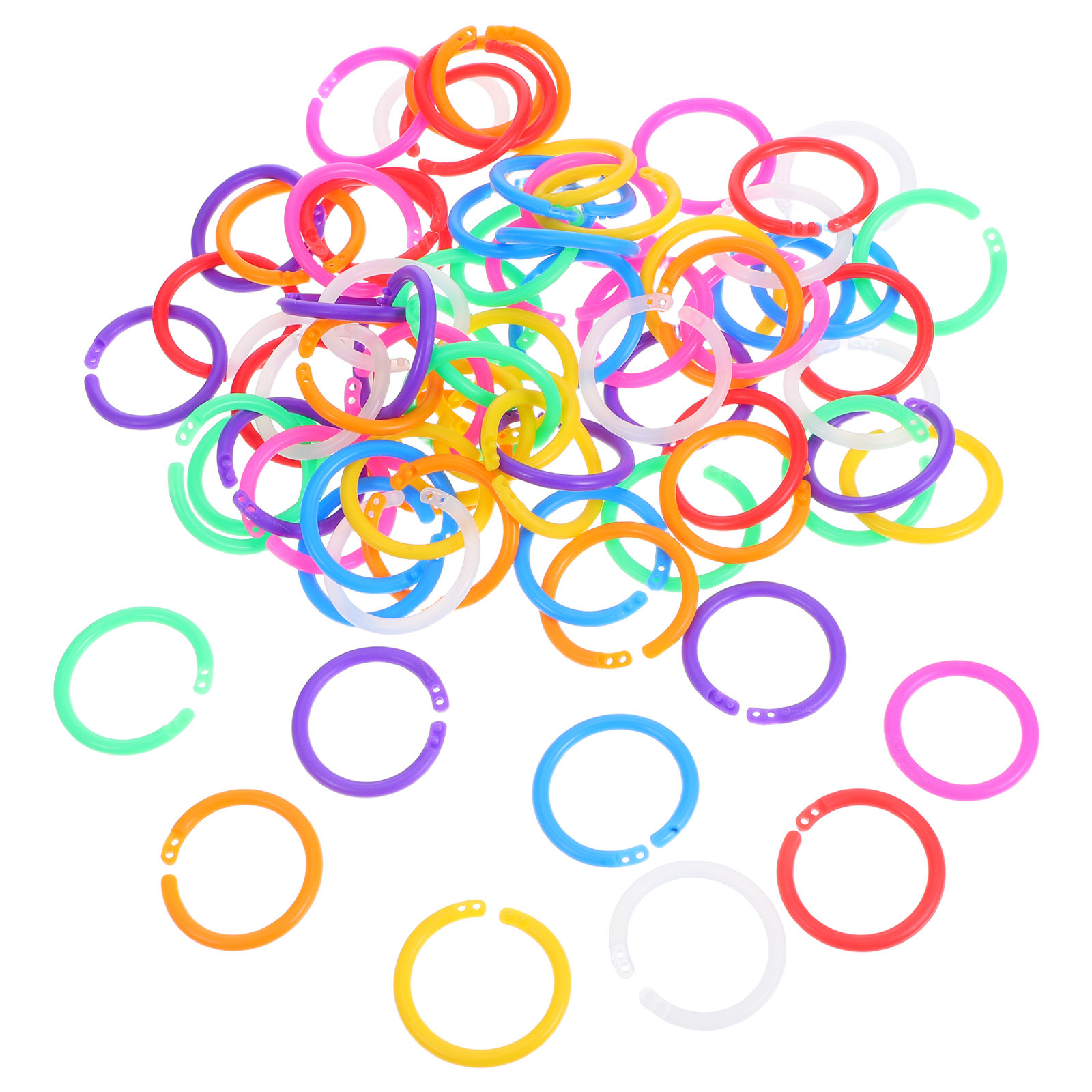 80 Anelli per Raccoglitori in  - Binder Clip Assorted recensione e prezzo