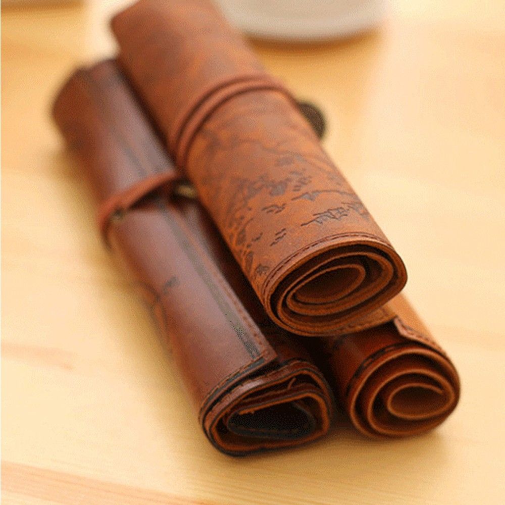 Borsa a rotolo unica in pelle  - Pen Pouch Roll recensione e prezzo